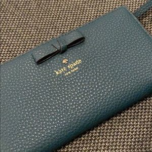 Kate Spade Pershing Street Stacy Wallet Emerald